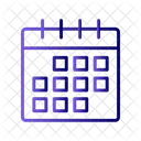 Calendario Horario Fecha Icono