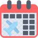 Calendario Data Evento Ícone