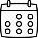 Calendario Data Programacao Ícone