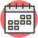 Calendario Data Dia Ícone