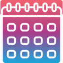 Calendario Fecha Horario Icono