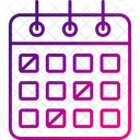 Calendario Compromissos Data Ícone