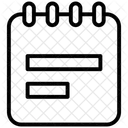 Calendario Data Programacao Ícone