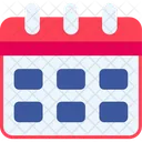 Calendario Fecha Evento Icono