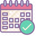 Calendario Data Programacao Ícone