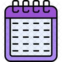 Calendario  Icono