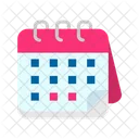 Calendario Programacao Data Ícone