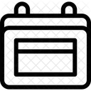 Calendario Grafico Agenda Ícone