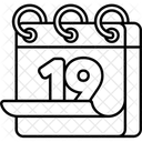 Calendario Data Programacao Icon