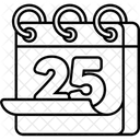 Calendario Data Programacao Icon