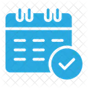 Calendario Hora Horario Ícone