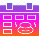 Calendario Reserva Fecha Icono