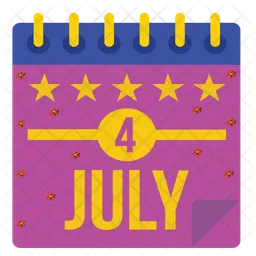 Calendario Flag Icono