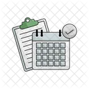 Calendario Data Programacao Ícone