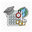 Calendario Data Hora Icon