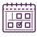 Calendario Data Programacao Ícone