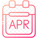 Calendário de abril  Icon