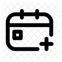Adicionar Calendario Data Dia Ícone