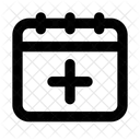 Adicionar Calendario Data Hora Ícone
