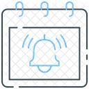 Alerta de calendário  Ícone