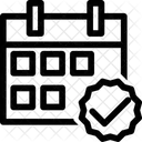Calendario Data Programacao Ícone