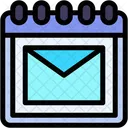 Calendario de correo  Icono