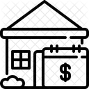 Calendário da casa  Ícone
