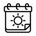 Calendario Data Planejador Icon