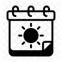 Calendario Data Planejador Icon