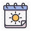 Calendario Data Planejador Icon