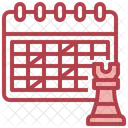 Calendario de ajedrez  Icono