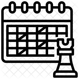 Calendario de ajedrez  Icono