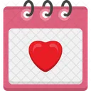 Calendario de amor  Icono