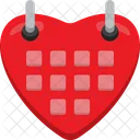 Calendario de amor  Icono