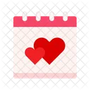 Calendario de amor  Icono