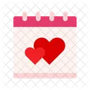 Calendario de amor  Icono