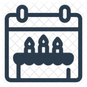 Calendário de aniversário  Ícone