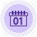 Calendario De Ano Novo Calendario Ano Novo Icon