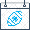 Calendario De Bola Bola Basquete Ícone