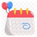 Calendario de cumpleaños  Icono