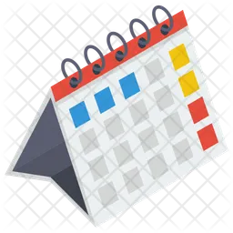 Calendário de datas de compromisso  Ícone