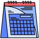 Calendario de escritorio  Icono