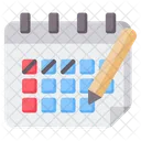 Horario de escritura  Icono