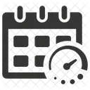 Calendario Reloj Fecha Icono