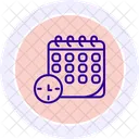 Calendario De Eventos Ícone