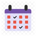 Calendario de eventos  Icono