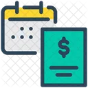 Factura Recibo Pago Icono