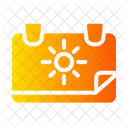 Calendário de férias  Ícone