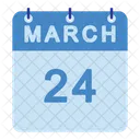 Marco Calendario Data Ícone