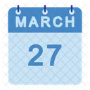 Marco Calendario Data Ícone